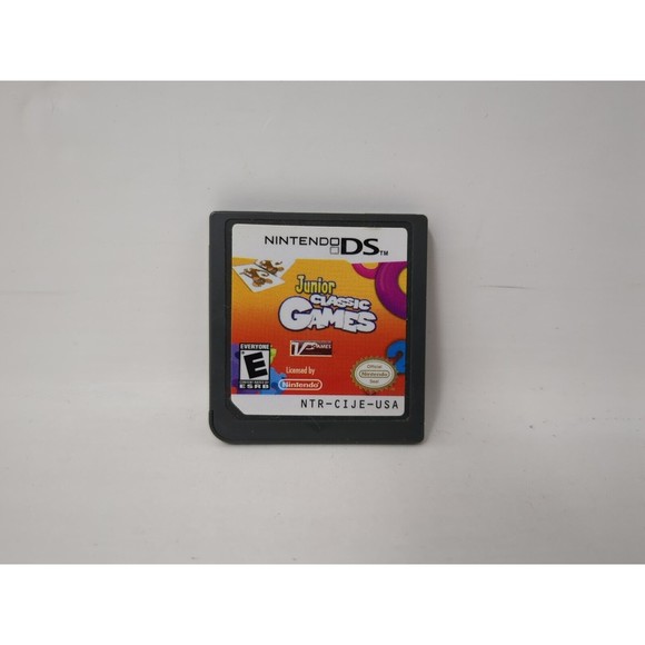 Junior Classic Games Nintendo DS 2009 Cart Only VTG - Picture 1 of 4